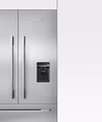 Fisher & Paykel RS90AU3 90cm Integrated Frost Free French Door American Fridge Freezer