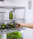 Fisher & Paykel RS90AU3 90cm Integrated Frost Free French Door American Fridge Freezer