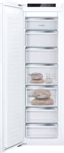 Bosch GIN81VEE0G Series 4, Built-in freezer, 177.2 x 55.8 cm, flat hinge