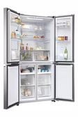 Haier HCR3818ENMM 83.3cm 60/40 Frost Free Multi Door Fridge Freezer - Inox