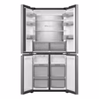 Haier HCR58S18DNMM 60/40 Fridge Freezer - Inox