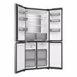 Haier HCR58S18DNMM 60/40 Fridge Freezer - Inox