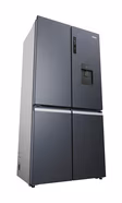 Haier HCR5919EHMB 90cm 60/40 Frost Free American Fridge Freezer - Brushed Black