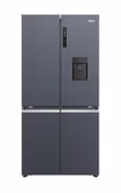 Haier HCR5919EHMB 90cm 60/40 Frost Free American Fridge Freezer - Brushed Black
