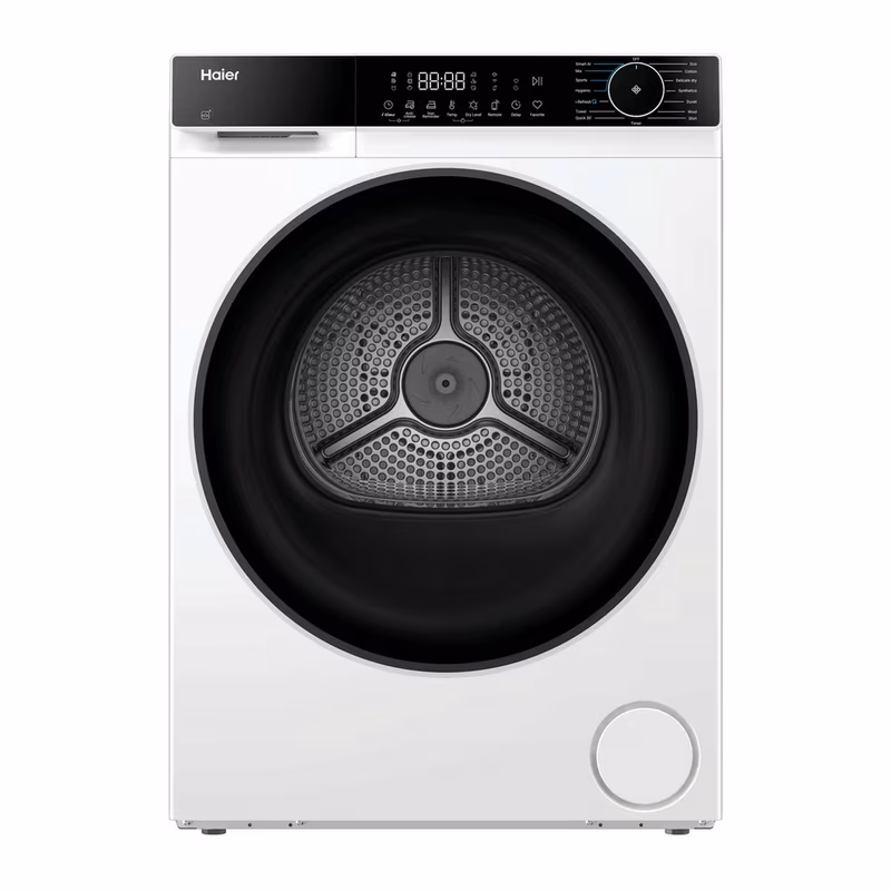 Haier HD80-D357U1-UK 8kg Heat Pump Tumble Dryer - White