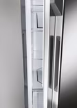 Haier HSR5918DNMP 90.5cm 70/30 Frost Free Fridge Freezer - Pt. Inox