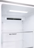 Haier HSR5918DNMP 90.5cm 70/30 Frost Free Fridge Freezer - Pt. Inox