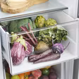 Haier HSR5918DNMP 90.5cm 70/30 Frost Free Fridge Freezer - Pt. Inox