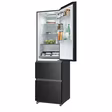 Haier HTR3518ENMTK 60/40 Fridge Freezer - Black