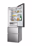 Haier HTW5618EWMG 60/40 Fridge Freezer - Silver