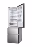 Haier HTW5618EWMG 60/40 Fridge Freezer - Silver
