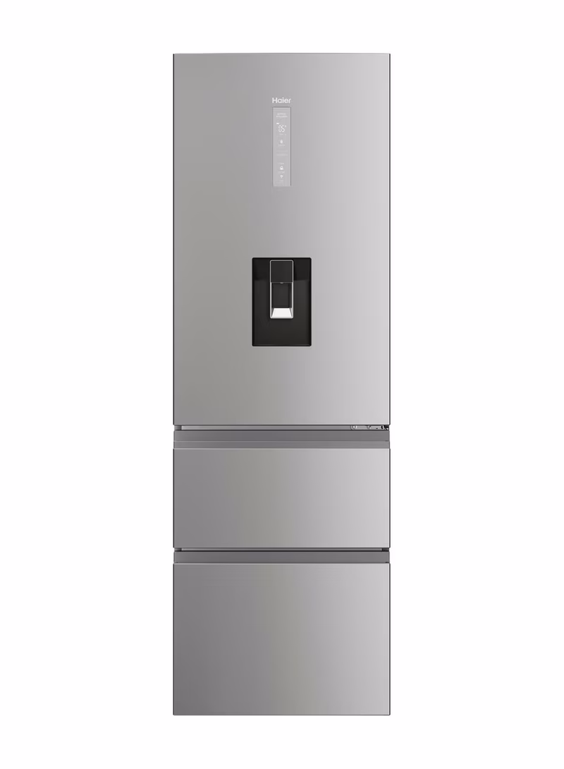 Haier HTW5618EWMG 60/40 Fridge Freezer - Silver