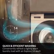 Haier HW100BP14357GUUK 10kg 1400 Spin Washing Machine - Graphite