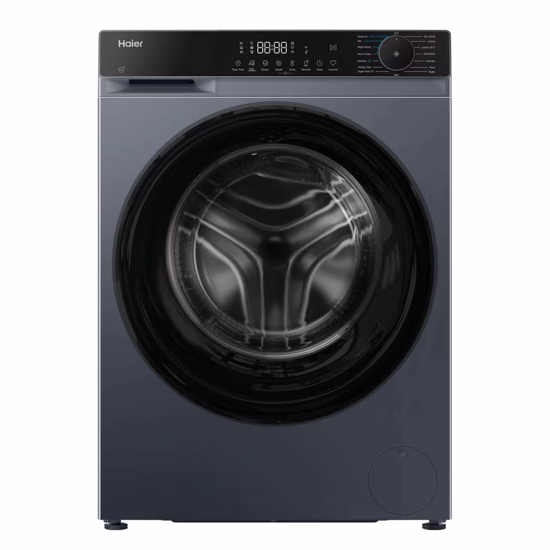 Haier HW100BP14357GUUK 10kg 1400 Spin Washing Machine - Graphite