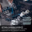 Haier XF 5C7M0W-80 Dishwasher - White - 15 Place Settings