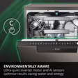 Haier XF 5C7M0W-80 Dishwasher - White - 15 Place Settings