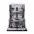 Haier XF 5C7M0W-80 Dishwasher - White - 15 Place Settings