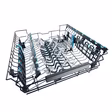 Haier XF 6B2M3BX-80 Dishwasher - Silver - 16 Place Settings