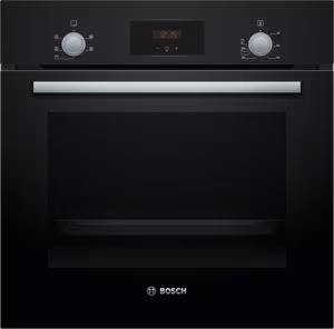 Bosch HHF113BA0B Series 2, Built-in oven, 60 x 60 cm, Black