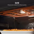 Hisense HDCEC5C10B 50cm Double Oven Electric Cooker with Ceramic Hob - Black