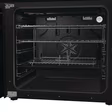 Hisense HDE3211BBUK 60cm Double Oven Electric Cooker with Ceramic Hob - Black