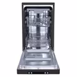 Hisense HS523E15BUK Slimline Dishwasher - Black - 10 Place Settings