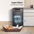Hisense HS523E15BUK Slimline Dishwasher - Black - 10 Place Settings