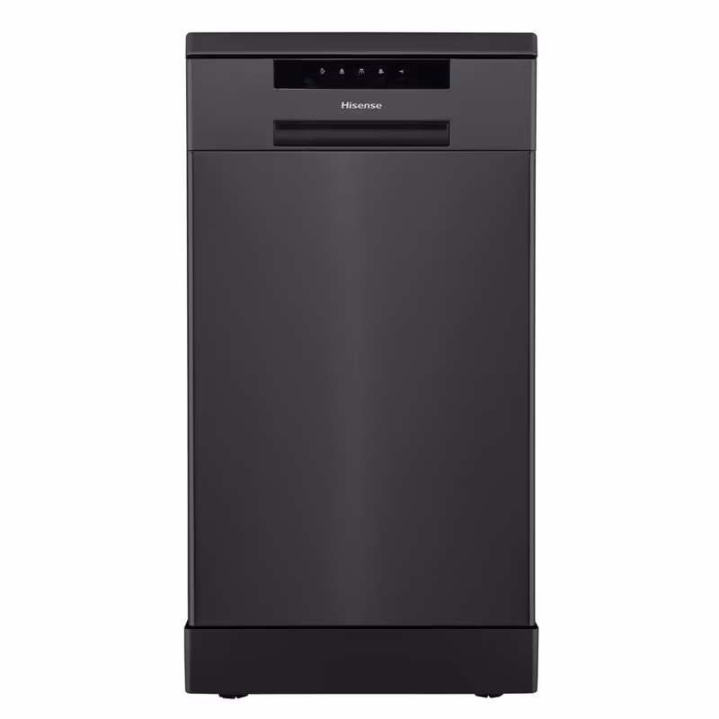 Hisense HS523E15BUK Slimline Dishwasher - Black - 10 Place Settings
