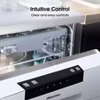 Hisense HS523E15WUK Slimline Dishwasher - White - 10 Place Settings