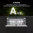 Hisense HV16AUK Full-Size Fully Integrated Dishwasher - 16 Place Settings