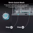 Hisense HV16AUK Full-Size Fully Integrated Dishwasher - 16 Place Settings