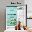 Hisense RB327N4BBE 55cm 50/50 Total No Frost Fridge Freezer - Black Steel