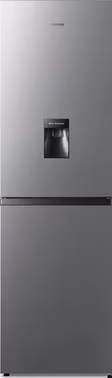 Hisense RB327N4WCE 50/50 Total No Frost Fridge Freezer - Stainless Steel