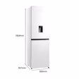 Hisense RB327N4WWE 50/50 Total No Frost Fridge Freezer - White