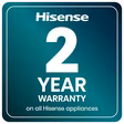 Hisense RB327N4WWE 50/50 Total No Frost Fridge Freezer - White