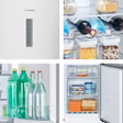 Hisense RB395N4BCE 60/40 Total No Frost Fridge Freezer - Stainless Steel 