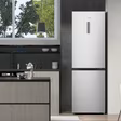 Hisense RB395N4BCE 60/40 Total No Frost Fridge Freezer - Stainless Steel 
