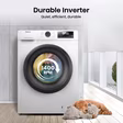 Hisense WF1Q8041BW 8kg 1400 Spin, Steam Washing Machine - White