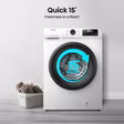 Hisense WF1Q8041BW 8kg 1400 Spin, Steam Washing Machine - White
