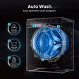 Hisense WF1Q8041BW 8kg 1400 Spin, Steam Washing Machine - White