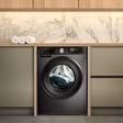 Hisense WF3S1043BB3 10.5kg 1400 Spin Steam Washing Machine - Black