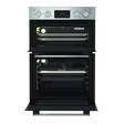 Hotpoint DIH10DIX 59.4cm Built In Electric Double Oven - Silver