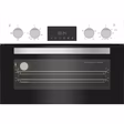 Hotpoint DIH10DW 89cm Built In Electric Double Oven - White