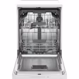 Hotpoint Maxi Space H7FHP43WUK Dishwasher with Third Rack - White - 15 Place Settings