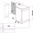 Hotpoint Maxi Space H7FHP43WUK Dishwasher with Third Rack - White - 15 Place Settings