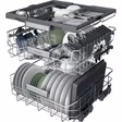 Hotpoint H7FHP43XUK Dishwasher - Inox - 15 Place Settings