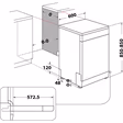 Hotpoint HP2FFC14BN6WUK Dishwasher with ActiveDry - White - 14 Place Settings