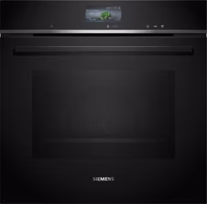 Siemens HR776G1B1B iQ700, Built-in oven with added steam function, 60 x 60 cm, Black