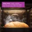 Bosch HRG7764B1B Series 8, Built-in oven with added steam function, 60 x 60 cm, Black