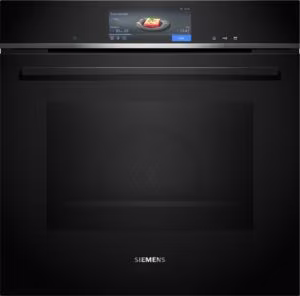 Siemens HS758G3B1B iQ700, Built-in oven with steam function, 60 x 60 cm, Black